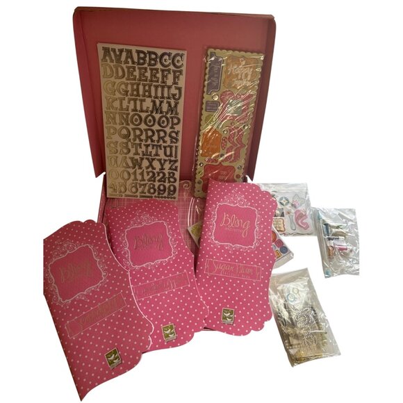 3 Birds Bling Extreme Scrapbooking Kit With Stickers Sequins & Craft Supplies - Picture 5 of 5